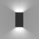 LED2 - LED Vonkajšie nástenné svietidlo BLOCK 2xLED/3W/230V IP54