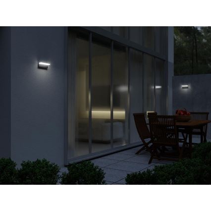 LED2 - LED Vonkajšie nástenné svietidlo HUGO LED/9W/230V IP54 3000K/4000K