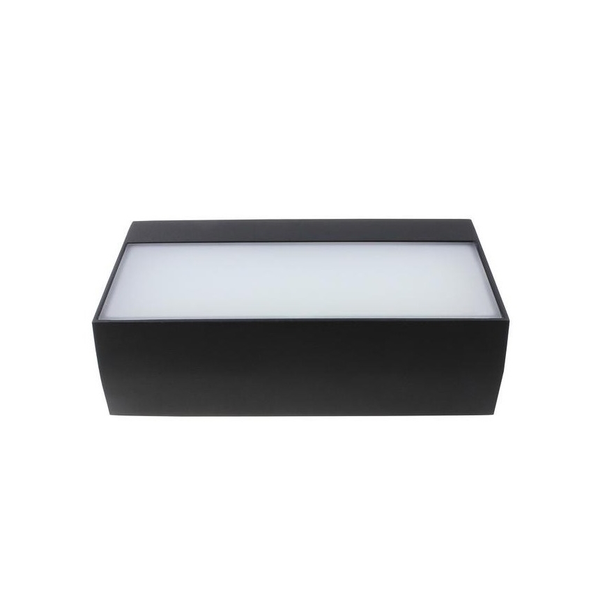 LED2 - LED Vonkajšie nástenné svietidlo KVADER LED/9W/230V IP54