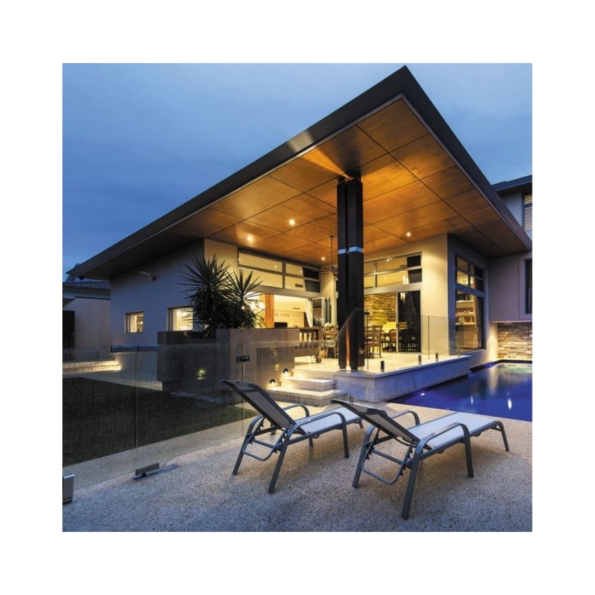 LED2 - LED Vonkajšie nástenné svietidlo STEP ON LED/3W/230V IP54