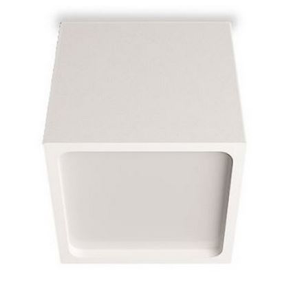 LED2 - LED Vonkajšie stropné svietidlo CUBE LED/12W/230V biela IP54