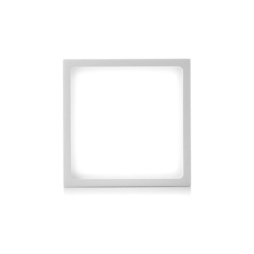 LED2 - LED Vonkajšie stropné svietidlo CUBE LED/12W/230V biela IP54