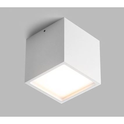 LED2 - LED Vonkajšie stropné svietidlo CUBE LED/12W/230V biela IP54