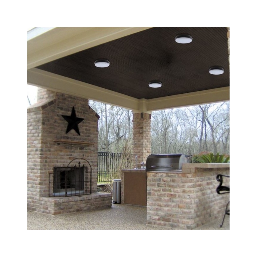 LED2 - LED Vonkajšie stropné svietidlo LUNA LED/25W/230V  IP54 okrúhly