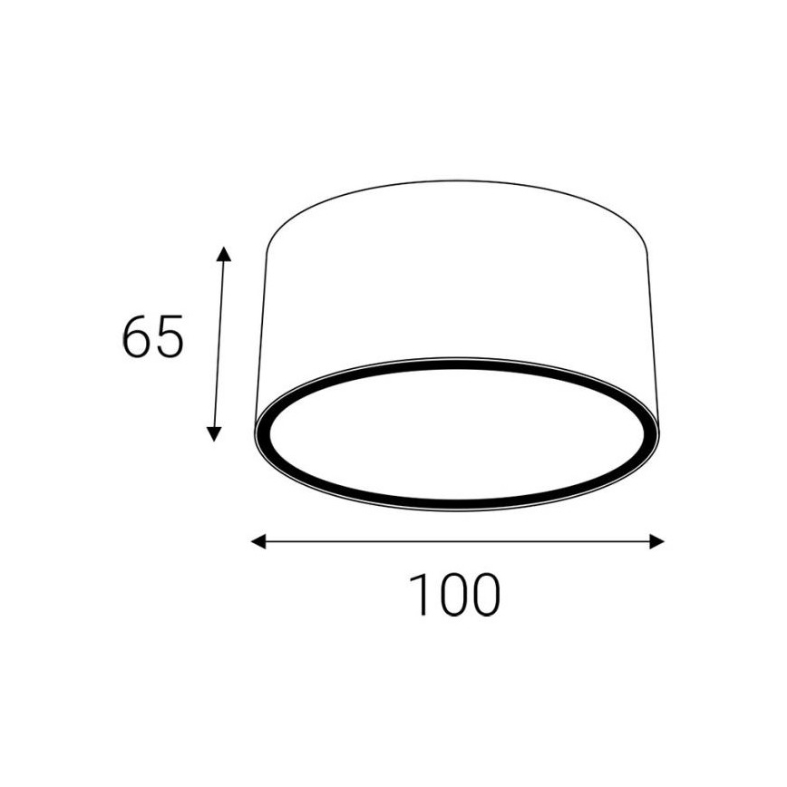 LED2 - Vonkajšie bodové svietidlo MEDO 1xGX53/11W/230V biela IP54