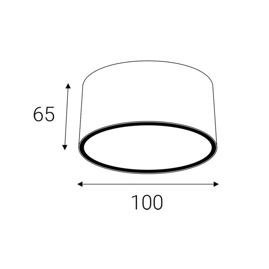 LED2 - Vonkajšie bodové svietidlo MEDO GX53/11W/230V antracit IP54