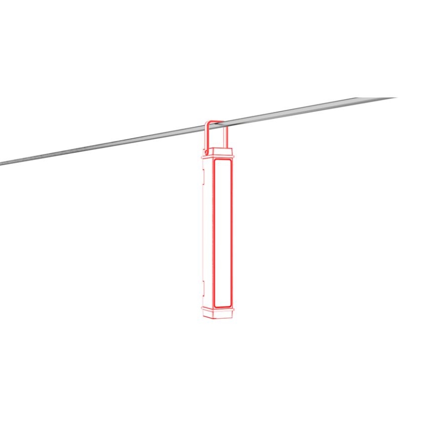 Ledlenser AF2R - stmievateľné dobíjateľné pracovné LED svietidlo, IP54, 1000 lm, výdrž 50 h