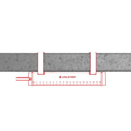 Ledlenser AF2R - stmievateľné dobíjateľné pracovné LED svietidlo, IP54, 1000 lm, výdrž 50 h