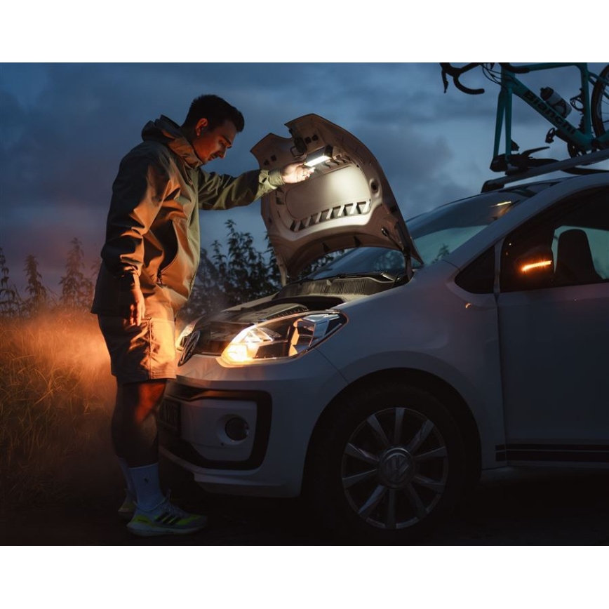 Ledlenser AF2R - stmievateľné nabíjateľné pracovné LED svietidlo IP54, 1000 lm, 50 h, 4810 mAh