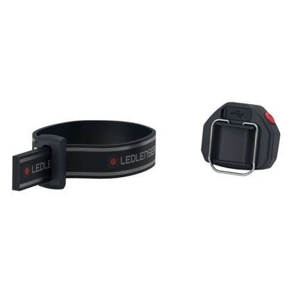 Ledlenser CU2R - LED signalizačné svietidlo LED/280 mAh čierne