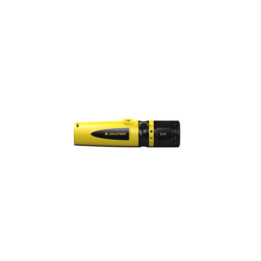 Ledlenser EX7R - LED Stmievateľná nabíjateľná baterka LED/3250 mAh IP68 220 lm 45 h žltá