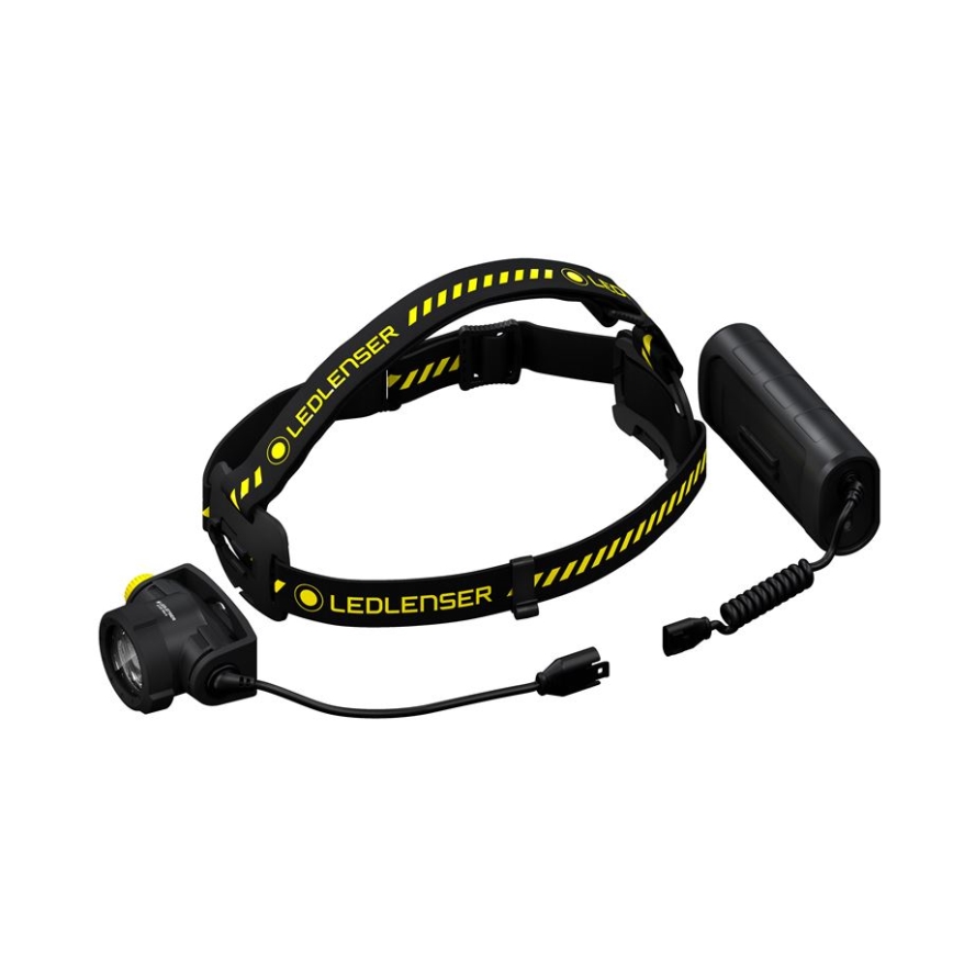 Ledlenser H15R WORK - LED stmievateľná nabíjateľná čelovka LED/4800 mAh IP67 2500 lm 70 h čierna