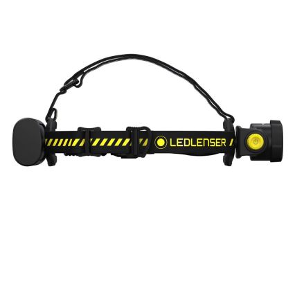 Ledlenser H15R WORK - LED stmievateľná nabíjateľná čelovka LED/4800 mAh IP67 2500 lm 70 h čierna