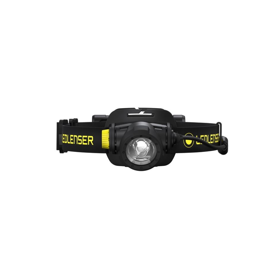 Ledlenser H7R WORK - stlmiteľná nabíjateľná LED čelovka/4800 mAh IP67 1000 lm 60 h čierna