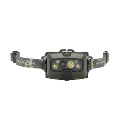 Ledlenser HF8R Core RGB - stmievateľná nabíjateľná čelovka LED/3700 mAh IP68 1600 lm 90 h zelená