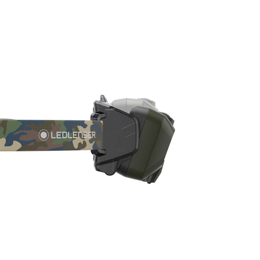 Ledlenser HF8R Core RGB - stmievateľná nabíjateľná čelovka LED/3700 mAh IP68 1600 lm 90 h zelená