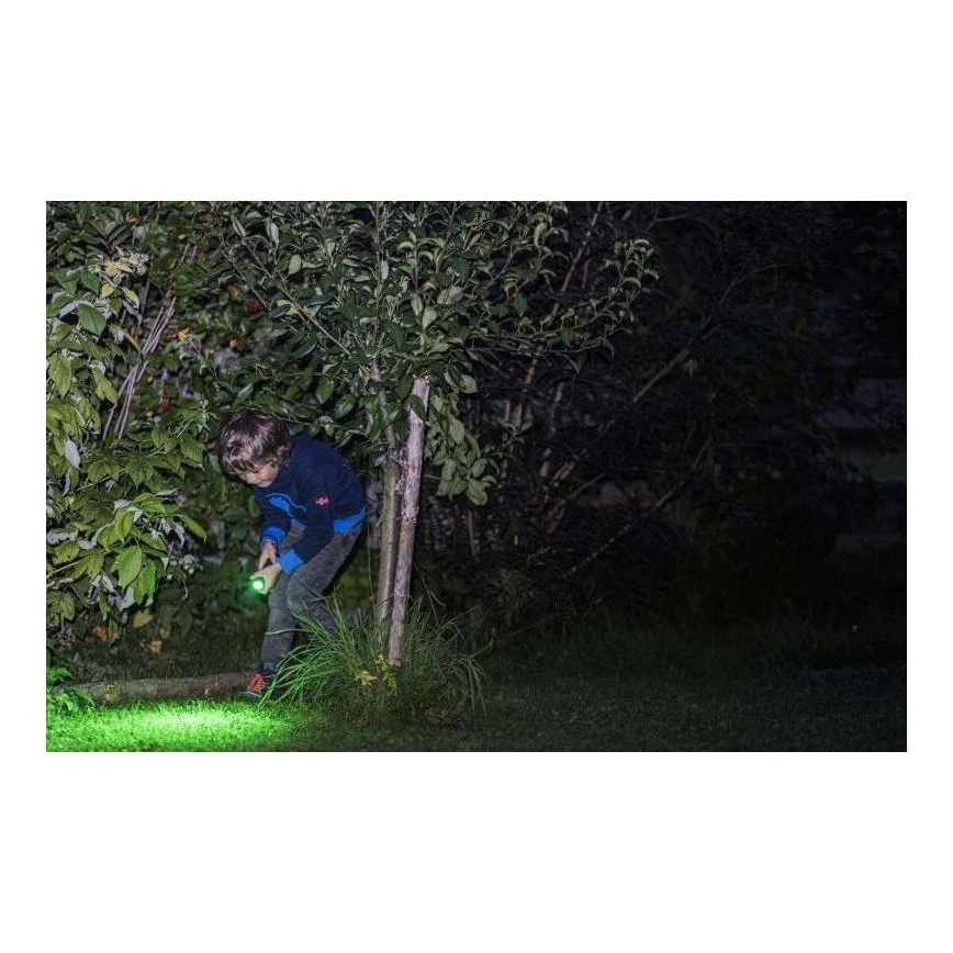 Ledlenser KIDBEAM4 DINO - LED stmievateľná detská baterka LED/2xAAA IP44 zelená