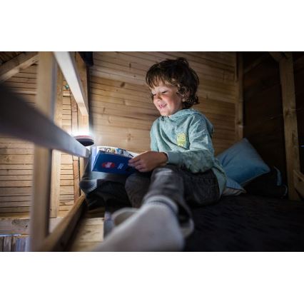 Ledlenser KIDCAMP6 DINO - LED stmievateľná prenosná lampa LED/3xAAA IP44 zelená
