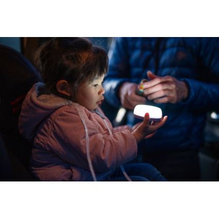 Ledlenser KIDCAMP6 DINO - LED stmievateľná prenosná lampa LED/3xAAA IP44 zelená