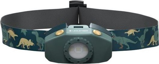 Ledlenser KIDLED2 DINO - LED Stmievateľná detská čelovka LED/1xAAA IPX4 40 lm 20 h zelená