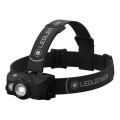 Ledlenser MH8 - LED stmievateľná dobíjateľná čelovka LED/2xAA/1550 mAh IP54 600 lm 60 h čierna