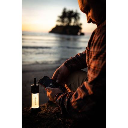 Ledlenser ML6 CONNECT WARM LIGHT - LED stmievateľné nabíjateľné svietidlo LED/3000 mAh IP66 750 lm + diaľkové ovládanie