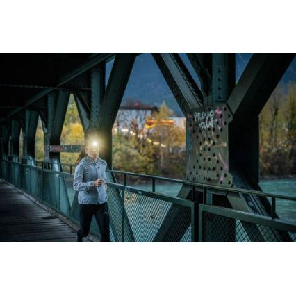 Ledlenser NEO1R - Stmievateľná dobíjateľná LED čelovka LED/730 mAh IP67 250 lm 15 h zelená