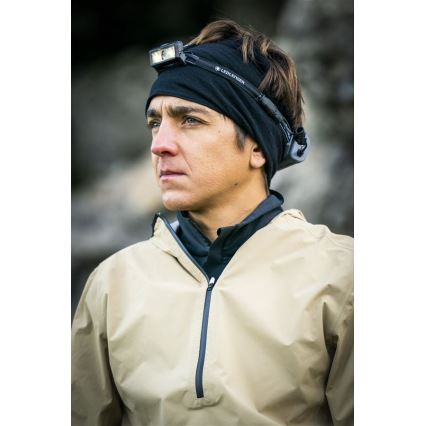 Ledlenser NEO9R - stmievateľná dobíjateľná LED čelovka, 5000 mAh, IP54, 1200 lm, 120 h, čierna/sivá