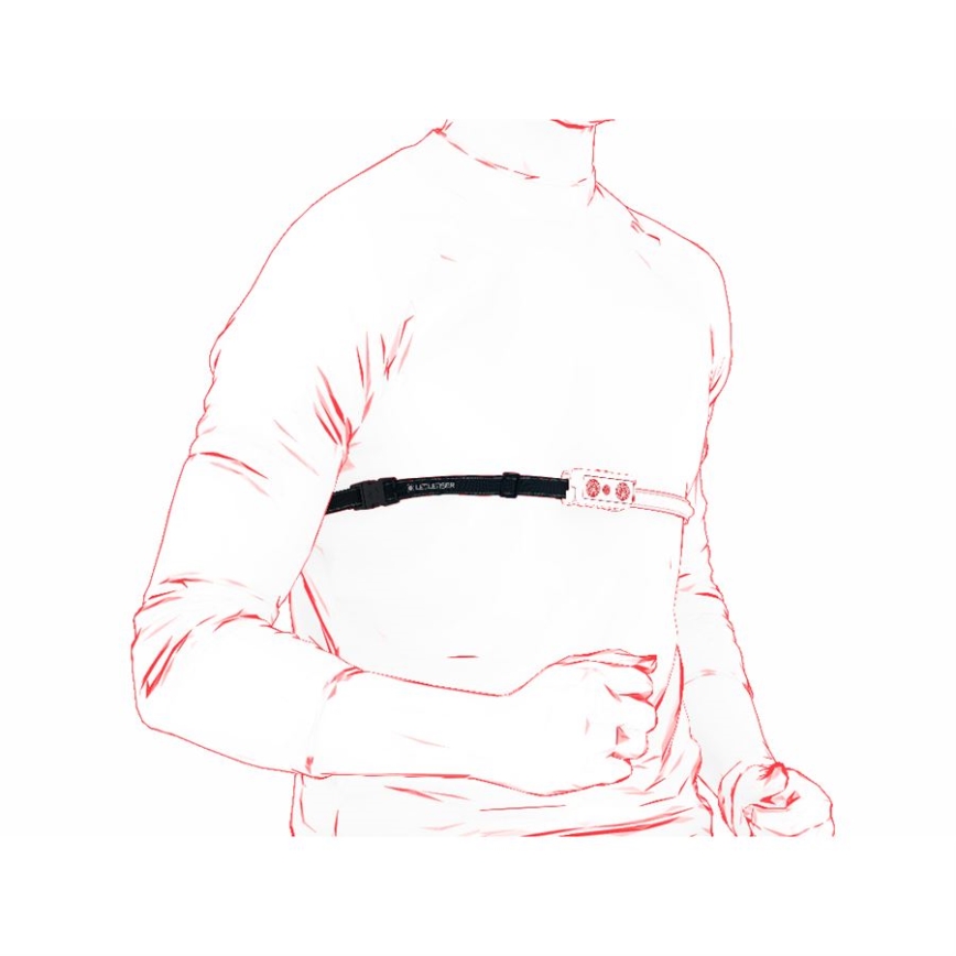 Ledlenser NEO9R - stmievateľná dobíjateľná LED čelovka, 5000 mAh, IP54, 1200 lm, 120 h, čierna/sivá