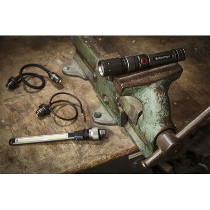 Ledlenser WORKERS FRIEND - LED stmievateľná nabíjateľná baterka LED/2500 mAh 280 lm 80 h čierna