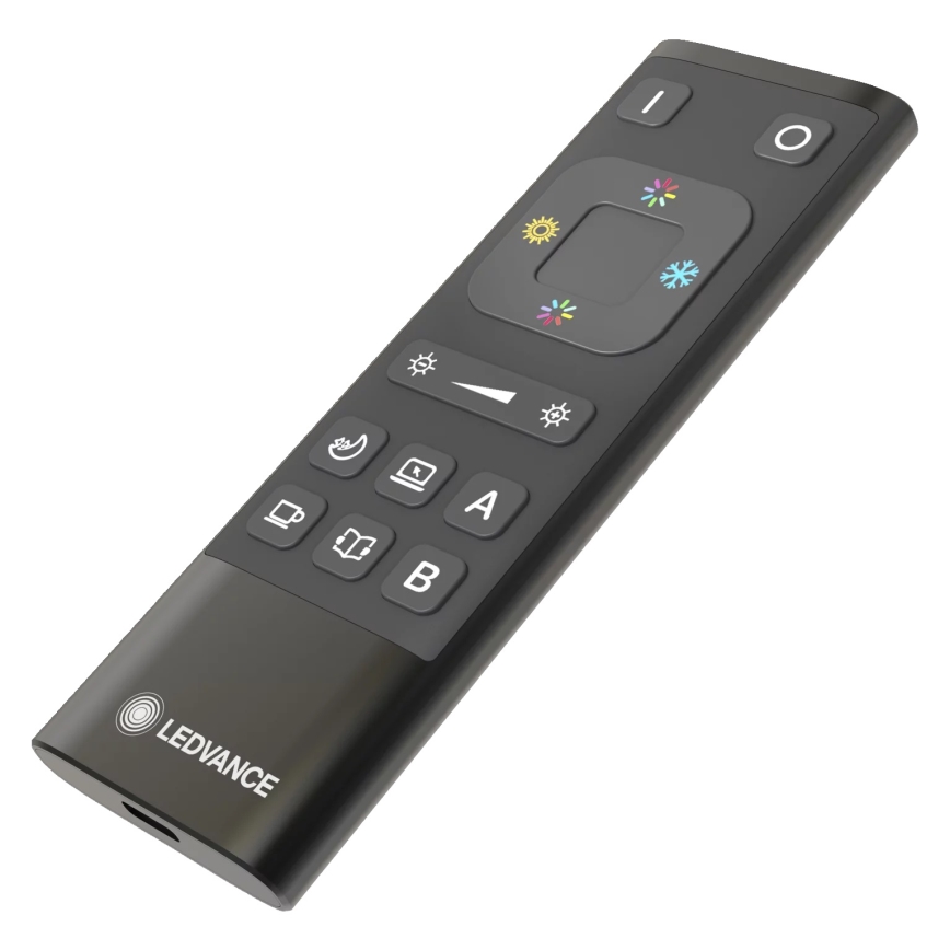 Ledvance - Diaľkové ovládanie SMART+ Wi-Fi čierna