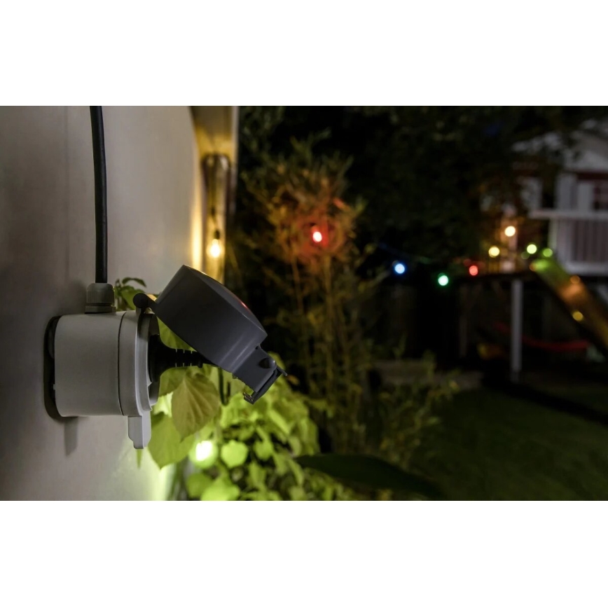 Ledvance - Inteligentná vonkajšia zásuvka SMART+ 3680W/230V/Typ F/SCHUKO 16A IP44