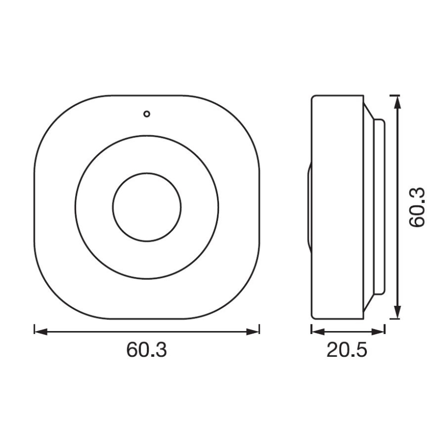 Ledvance - Inteligentný senzor pohybu SMART+ 3,7V Wi-fi