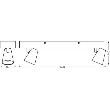 Ledvance - LED Bodové svietidlo DECOR NEPTUNE LED/20W/230V