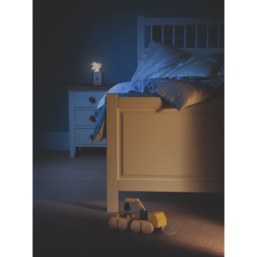 Ledvance - LED Detské orientačné svítidlo so senzorom NIGHTLUX LED/0,2W/4,5V 3000K