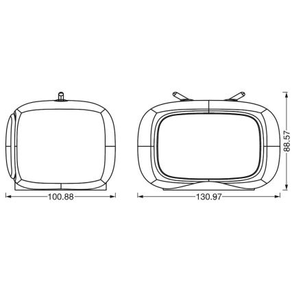 Ledvance - LED Dotyková detská nočná lampička TOUCH LED/2,5W/5V