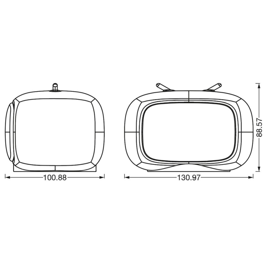 Ledvance - LED Dotyková detská nočná lampička TOUCH LED/2,5W/5V