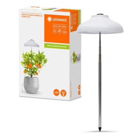 Ledvance - LED Interiérová lampa pre rastliny GARDEN LIGHT LED/5W/5V