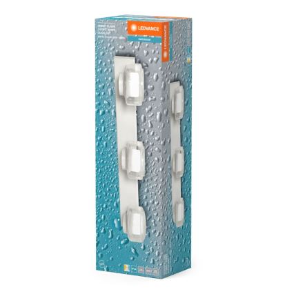 Ledvance - LED Kúpeľňové nástenné svietidlo ORBIS FLAME 3xLED/5,5W/230V 3000/4000K IP44 biela