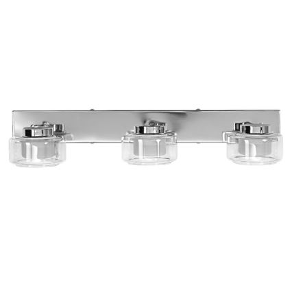 Ledvance - LED Kúpeľňové nástenné svietidlo ORBIS FLAME 3xLED/5,5W/230V 3000/4000K IP44 chróm