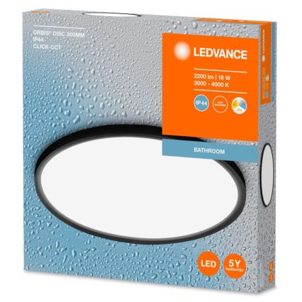 Ledvance - LED Kúpeľňové stropné svietidlo DISC LED/18W/230V 3000/4000K IP44