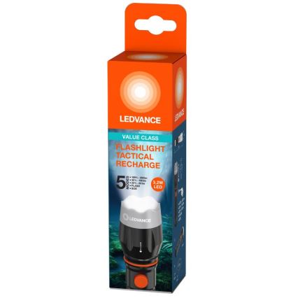Ledvance - LED nabíjacia baterka FLASHLIGHT LED/3,2W/5V 1500mAh