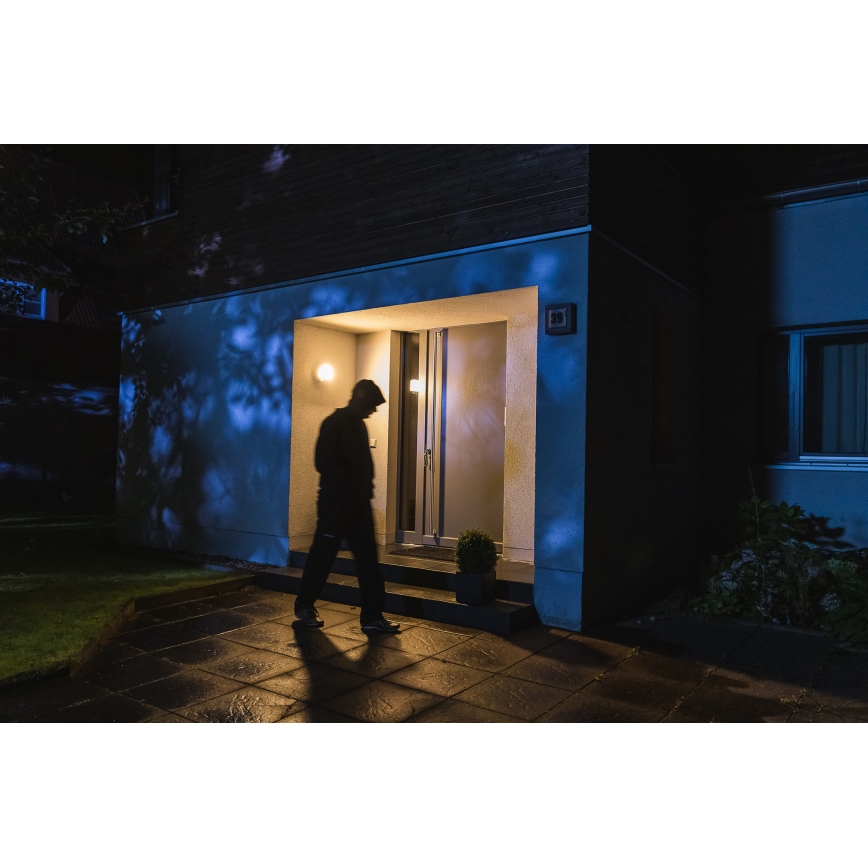 Ledvance - LED Vonkajšie nástenné svietidlo so senzorom a kamerou SMART+ LED/15W/230V Wi-Fi IP44