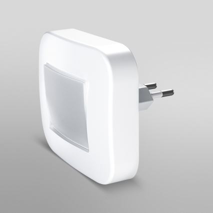 Ledvance - LED nočné svetlo s čidlom súmraku LUNETTA LED/0,2W/230V