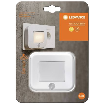 Ledvance - LED Nočné svetlo so senzorom LUNETTA LED/0,7W/230V 3000K