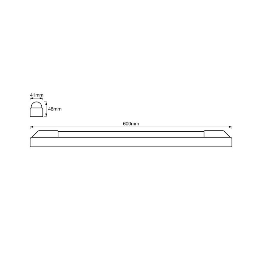 Ledvance - LED Podlinkové svietidlo POWER BATTEN LED/12W/230V 3000K