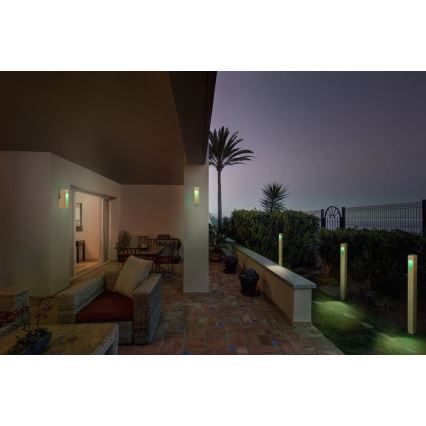 Ledvance - RGB LED stmievateľné vonkajšie nástenné svietidlo SMART+ TRUCK LED/7,5W/230V Wi-Fi IP44