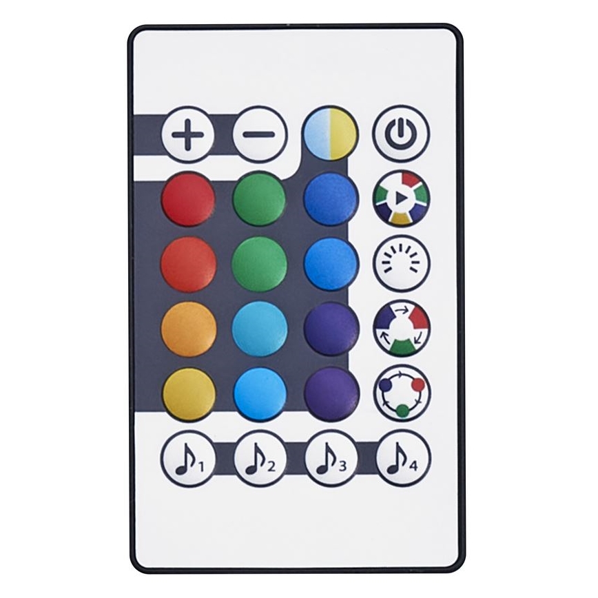 Ledvance - LED RGB Stmievateľný pásik FLEX AUDIO 5m LED/20W/230V + diaľkové ovládanie