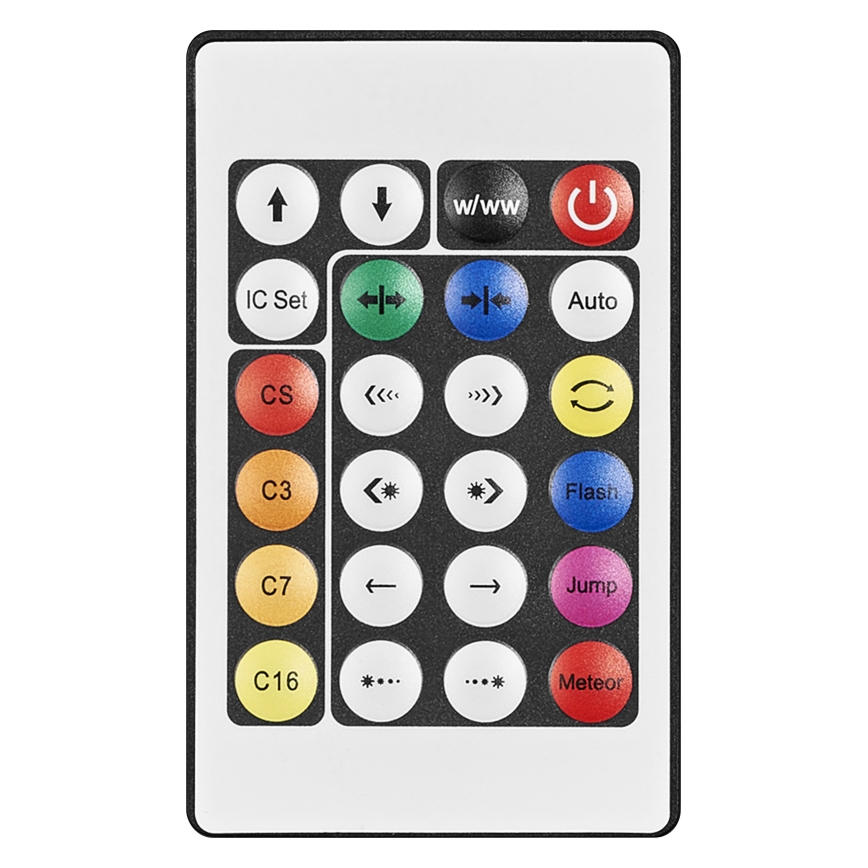 Ledvance - LED RGB stmievateľný solárny pásik FLEX MAGIC 5 m LED/1,6 W/3,7 V 2000 mAh IP44 + diaľkové ovládanie