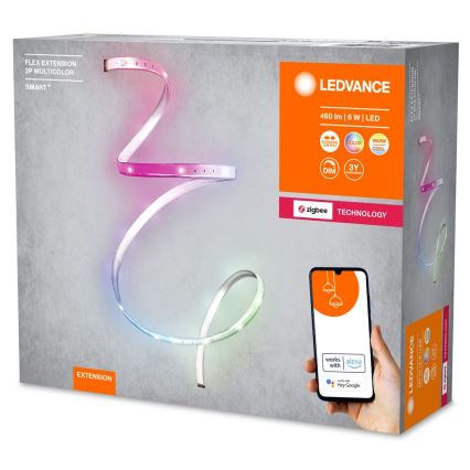Ledvance - LED RGB+TW Rozširovací stmievateľný pásik SMART+ FLEX 1,2m LED/6W/12V